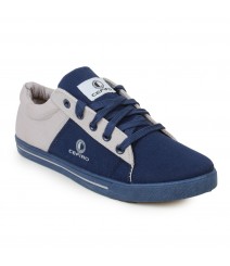 Cefiro Men Casual Shoes Fun07 Navy Blue Grey CCS0030